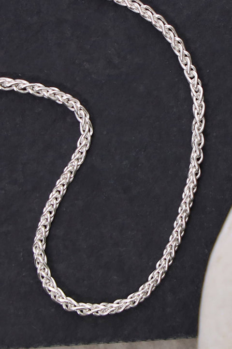 Silver Plated 1.5mm Wheat Chain - SP