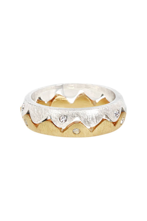 Two Tone Stack Ring Set - SF/GF