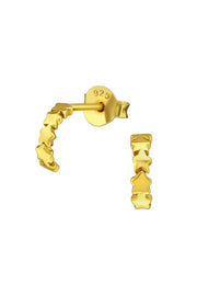 Sterling Silver Star Ear Studs - VM