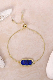 Lapis Slider Bracelet - GF