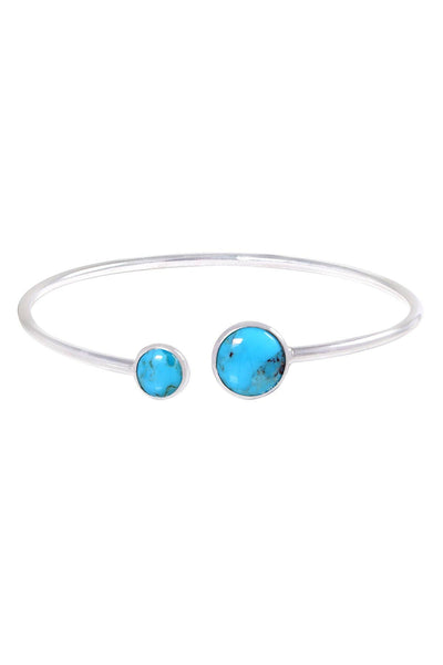 Turquoise Orbit Cuff Bracelet - SF