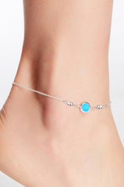 Turquoise Edgewater Anklet - SF